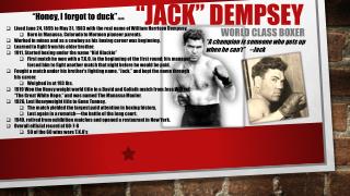 “Jack” Dempsey