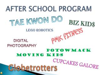 AFTER SCHOOL PROGRAM