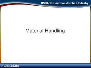 Material Handling