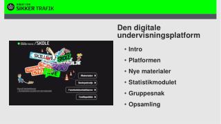 Den digitale undervisningsplatform