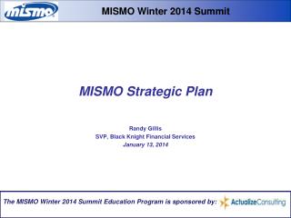 MISMO Strategic Plan