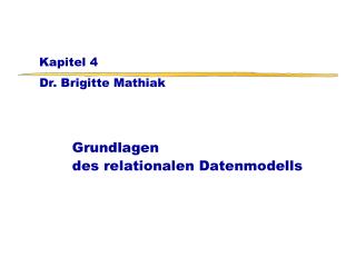 Kapitel 4