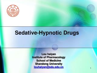 Sedative-Hypnotic Drugs