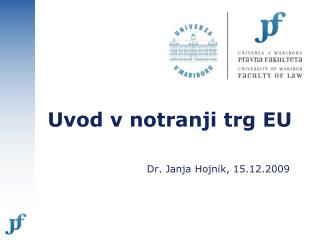 Uvod v notranji trg EU