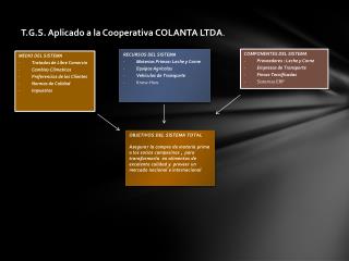 T.G.S. Aplicado a la Cooperativa COLANTA LTDA .