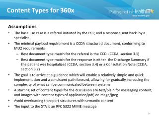 Content Types for 360x