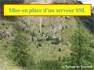 Mise en place d'un serveur SSL