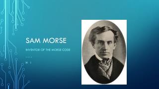 Sam Morse