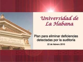 Universidad de La Habana