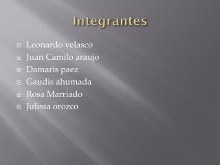 Integrantes