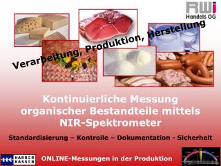 ONLINE-Messungen in der Produktion