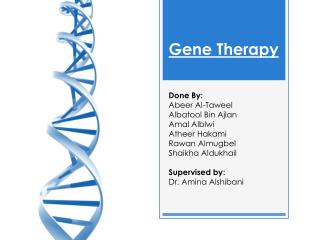 Gene Therapy