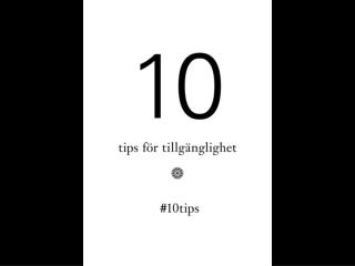 Tänk tillgängligt
