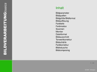 Inhalt