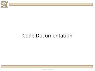 Code Documentation