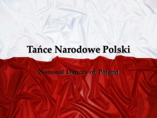 Tańce Narodowe Polski