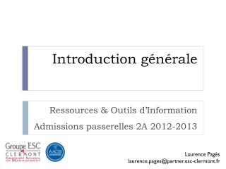 Introduction générale