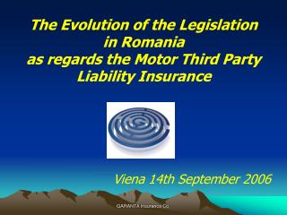 The Evolution of the Legislation in Romania as regards the Motor Third Party Liability Insurance