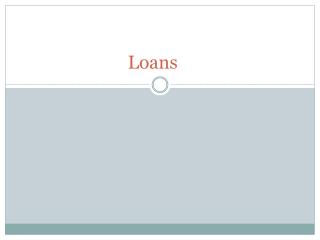 Loans