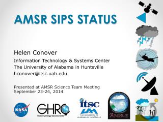 AmsR SIPS Status