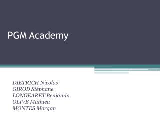 PGM Academy
