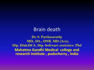 Brain death