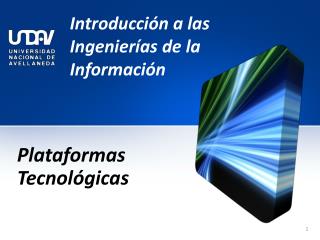 Introducción a las Ingenierías de la Información