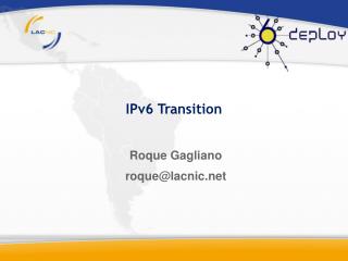 IPv6 Transition