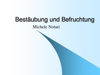Bestäubung und Befruchtung