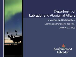 Department of Labrador and Aboriginal Affairs