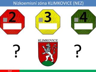 Nízkoemisní zóna KLIMKOVICE (NEZ)
