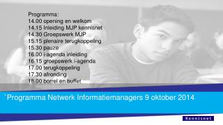 `Programma Netwerk Informatiemanagers 9 oktober 2014