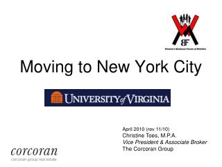 Moving to New York City