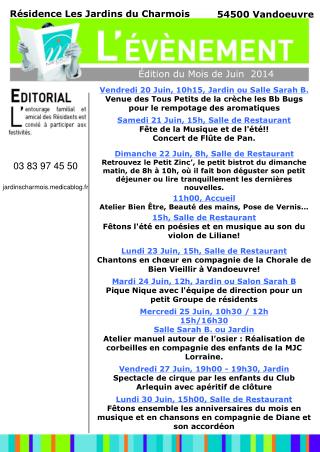 Édition du Mois de Février 2014