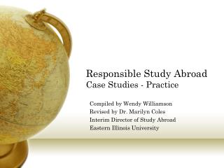 Responsible Study Abroad Case Studies - Practice