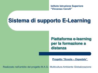 Sistema di supporto E-Learning