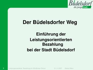 Der Büdelsdorfer Weg