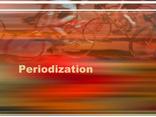 Periodization