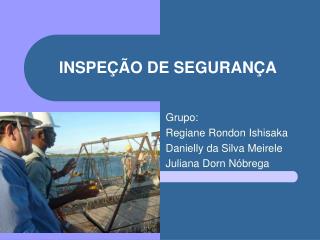 INSPEÇÃO DE SEGURANÇA