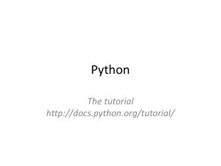 Python