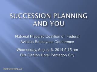 Succession planning and you
