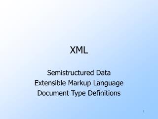 XML