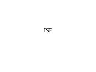 JSP