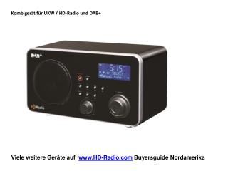 Viele weitere Geräte auf HD-Radio Buyersguide Nordamerika