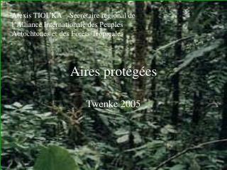 Aires protégées