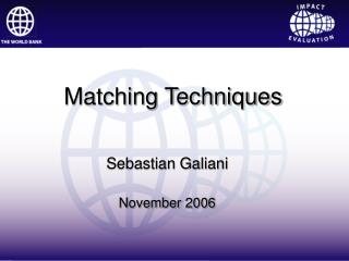 Sebastian Galiani November 2006