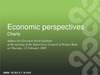 Economic perspectives Charts