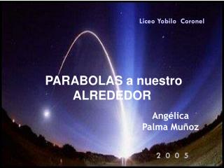 PARABOLAS a nuestro ALREDEDOR