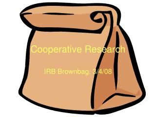 Cooperative Research