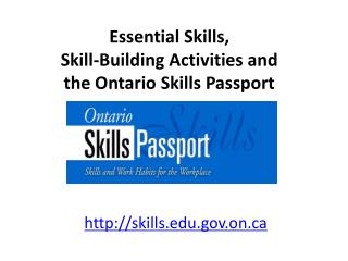 Ontario Skills Passport (OSP)